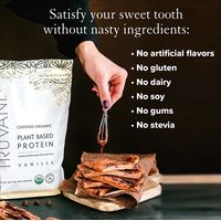 Truvani Organic Vanilla Plant Protein Powder